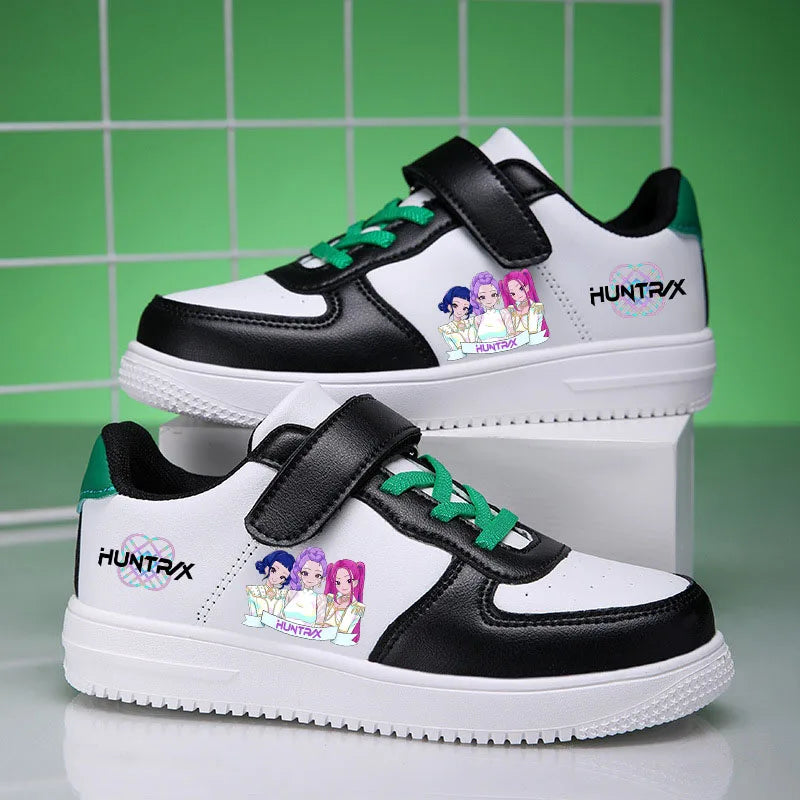 KPop Demon Hunters Children's Sneakers For Girls Running Tennis Student Casual Shoes Comfortable Kids Shoes Gift Size 28-40