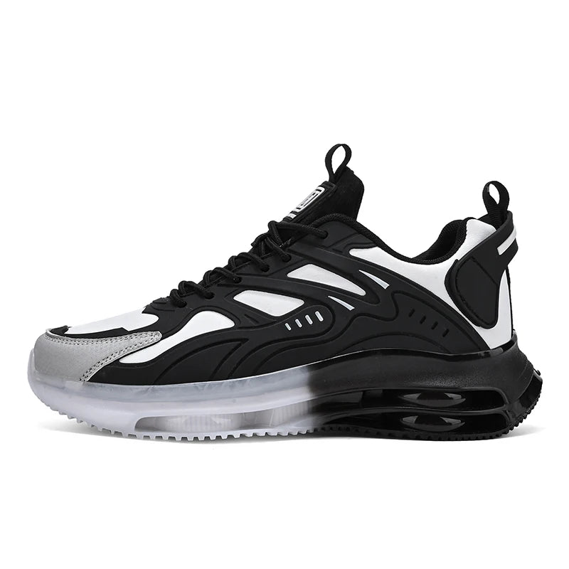 Men Shoes 2025 Casual Walk Air Cushion Marathon Breathable Lightweight Women's Comfortable Athletic Nonskid Sneakers