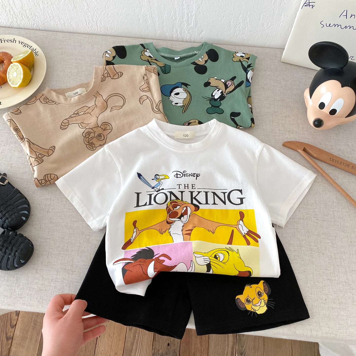 Cartoon Fashion Baby Boys Short Sleeve T-shirt 2025 Summer Clothing Loose Casual Children's Wear Tops Tees Kids Boy T Shirts