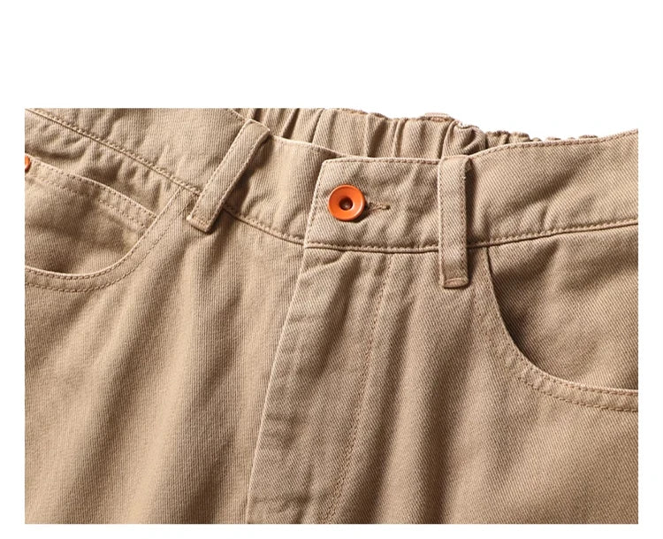 Japanese Streetwear High Quality Cargo Pants For Men Clothing Harajuku Casual Straight-Leg Trousers Korean Fashion Baggy Pants