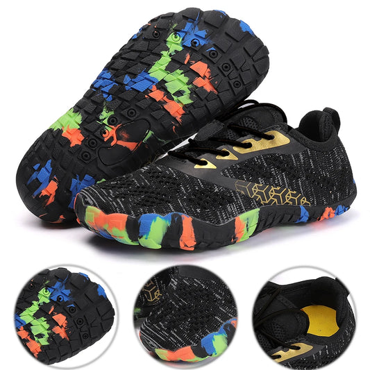 Kids Water Shoes Children Barefoot Shoes Comfortable Soft Sports Shoes Breathable Lightweight Aqua Shoes for Outdoor Beach