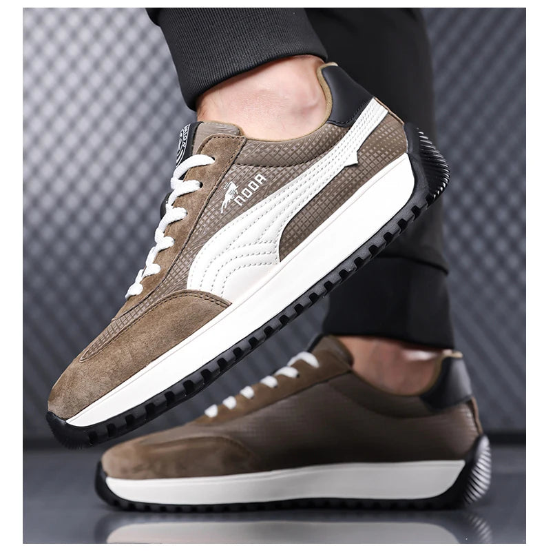 2025 New Men's Casual Shoes – Loafer-Style Sneakers, Breathable & Shock-Absorbing, Durable & Non-Slip, Lightweight Comfort, Fash