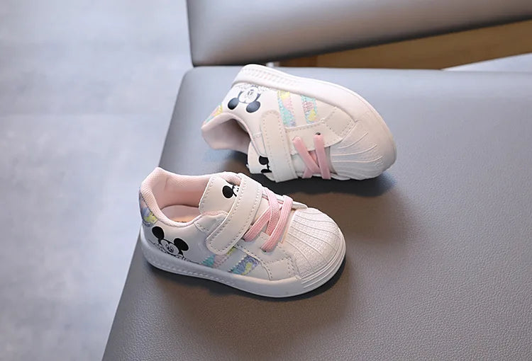 Children's Shoes Fashionable Casual Sports Shoes Boys And Girls' Shoes Small White Shoes Soft Soled Children's Shoes