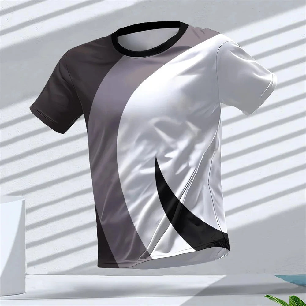 Gym summer quick dry breathable Men's T shirt outdoor run fitness sports short sleeve casual o-neck men gym sportswear T-shirt