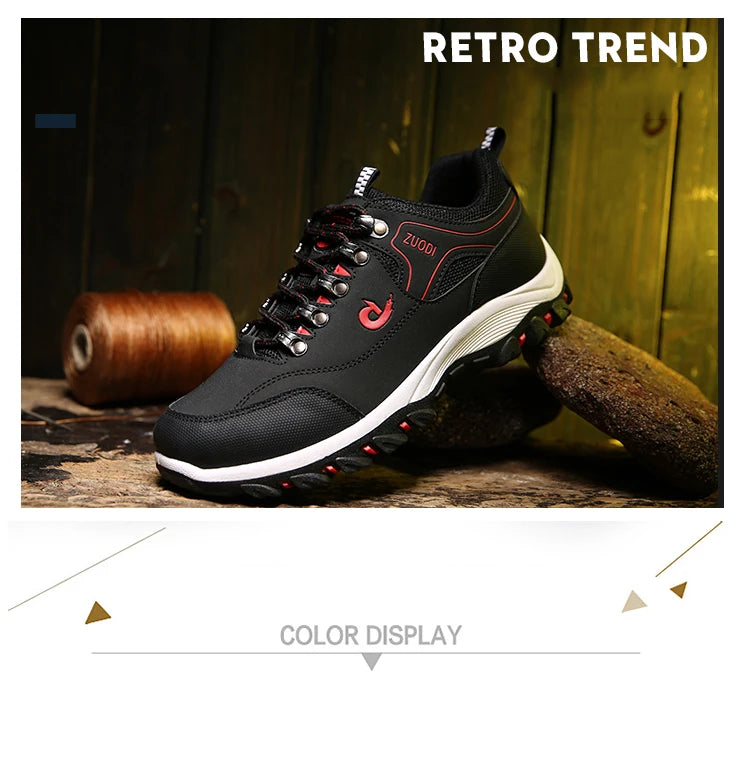 Men Shoes Leather Casual Shoes For Men Sneakers Spring Autumn Winter Shoes For Male Tennis Lightweight Walking Shoes
