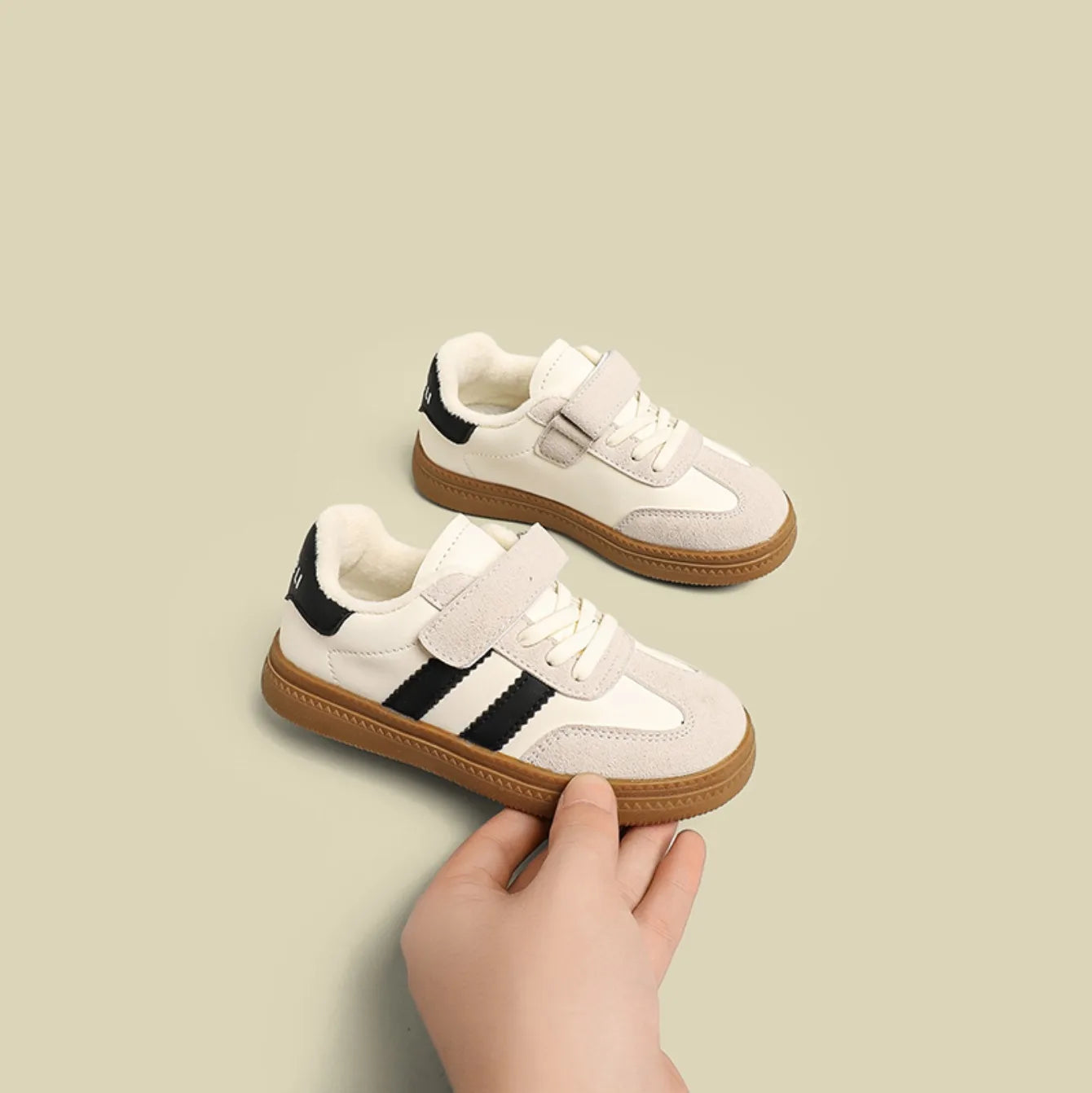 Children Casual Sneakers New Black Soft Bottom Girls Boys German Training Shoes Autumn Winter Fashion Red Kids Baby Casual Shoes