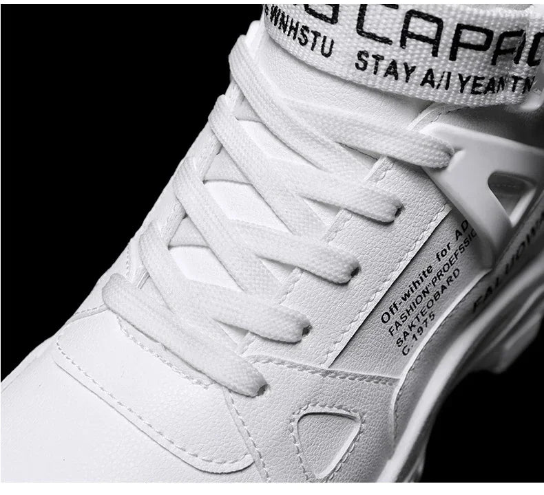 Trendy Men's Short Boots Autumn Winter Fashionable Lightweight Comfortable Anti Slip Flat Shoes Basketball Sports Casual Shoes