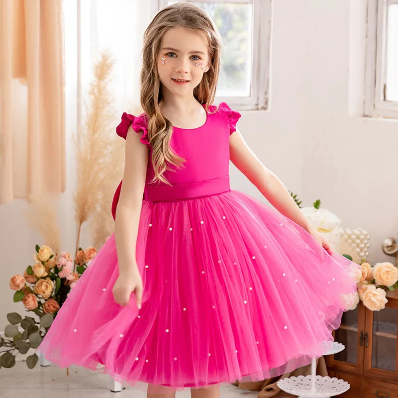 Kids Dresses for Girls Clothes Children's Clothing Fairy Princess Girls Dress Dance Wear Stage Party Lace Cosplay Costumes
