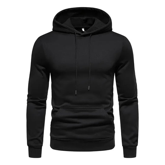 Autumn and Winter Men's Windproof Fashion Hooded Hoodie Must-have for Trendy Streets Casual Style Front Pocket Design