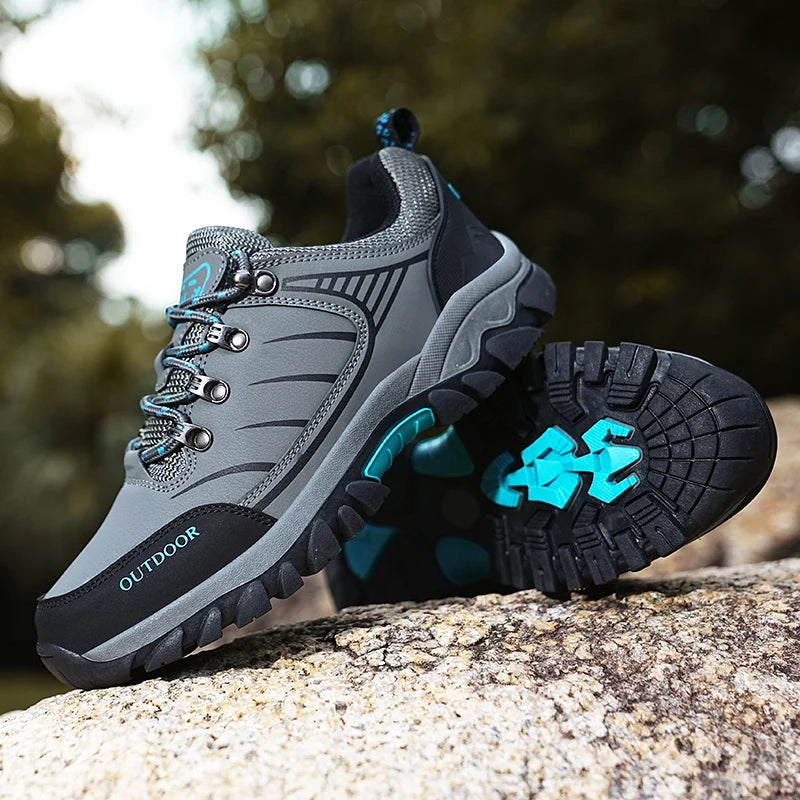 Shoes for Men Casual Shoes Men Outdoor Nonslip Hiking Camping Sneakers 2025 New Fashion Comfortable Sneakers Thick Soled Shoes