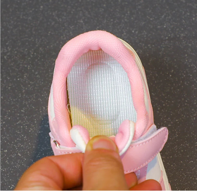 Kids Girls Shoes 2025 New Children Sneakers Girls Kpop Demon Hunter Casual Sport Shoes Student Shoes Teen Shoes