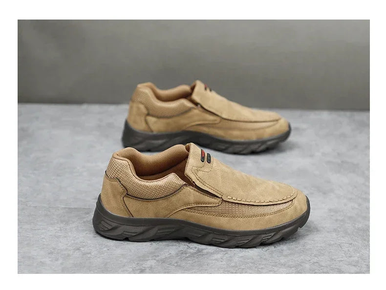 Walking Shoes for Men Loafers Sneakers New Fashion Handmade Retro Leisure Loafers Shoes Zapatos Casuales Hombres Men Shoes