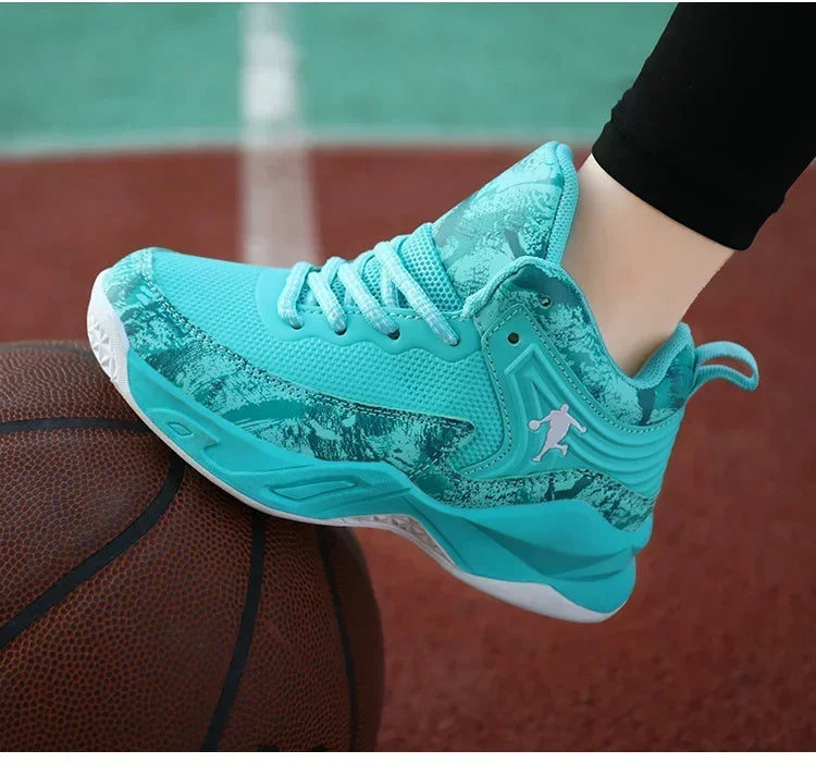 Children Sports Shoes 2025 Sneakers New Boys Brand Basketball Shoes for Kids Thick Sole Non-slip Child Boy Basket Trainer Shoes