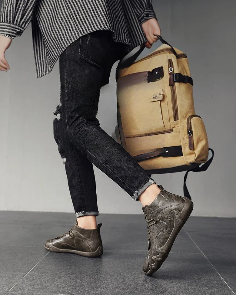 Moccasin Soft Leather Shoes For Men Flat Man Casual Shoe Fashion 2025 Cheap Clearance Korean Style Classic Original Slip-on Pu