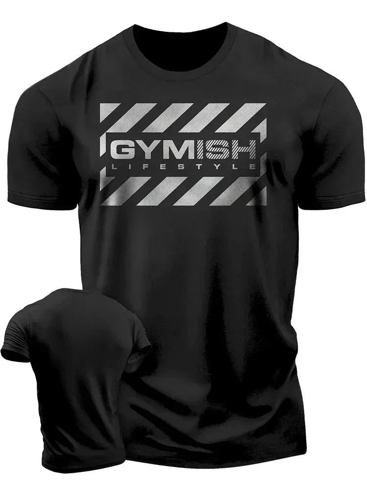 New 3D Printed Recover Fully Workout T-Shirt Funny Gym T-Shirt High Quality Men's Short Sleeves Muscle Man Tough Guy T