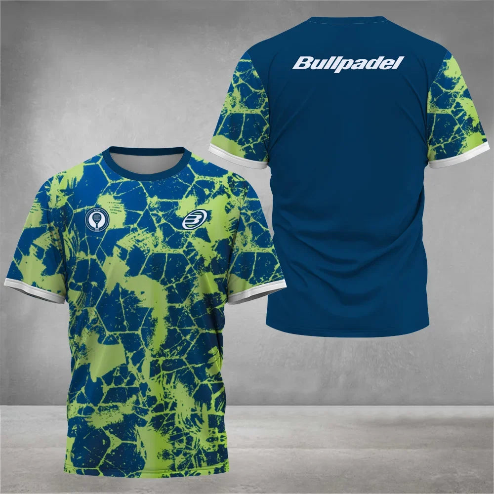 Cool Padel Breathable Short Sleeve Summer Quick Dry Short Sleeve Street Men's Top Outdoor Tennis T Shirt New Fitness Collection