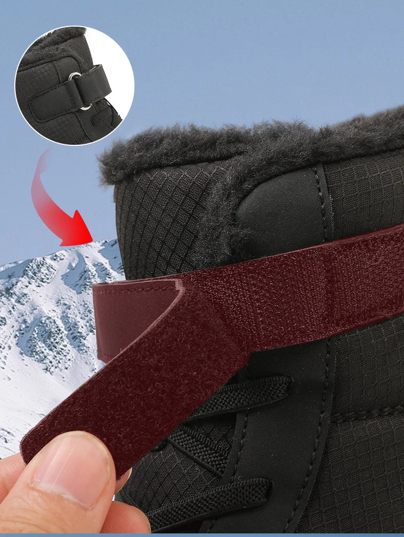 Kids Barefoot Snow Boots Winter Warm Boots for Girls Boys Outdoor Walking Non-slip Children's Shoes Girls' Boy Shoes Sneakers