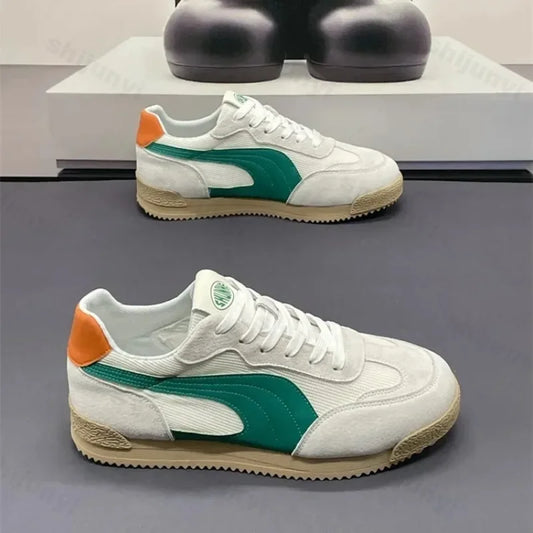 Men Shoes 2025 Summer Retro Casual Sneaker Men Breathable Running Shoes Comfortable Low Cut Sports Shoes Zapatillas Informales