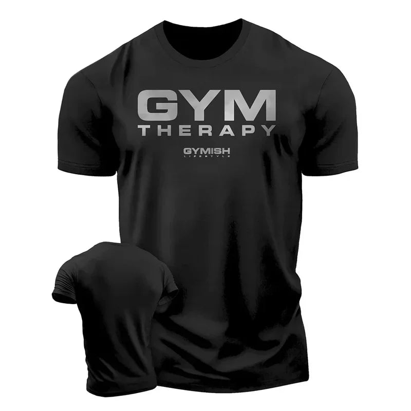 New 3D Printed Recover Fully Workout T-Shirt Funny Gym T-Shirt High Quality Men's Short Sleeves Muscle Man Tough Guy T