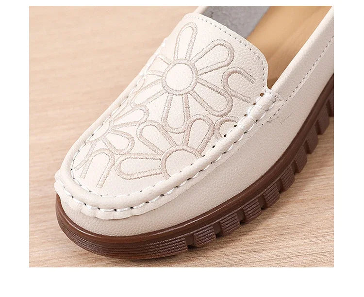 Women's Shoes Slip-on Loafers Ladies Casual Shoes Platform Wedge Moccasins Sneakers Comfortable Flat Shoes Zapatos Mujer 2024