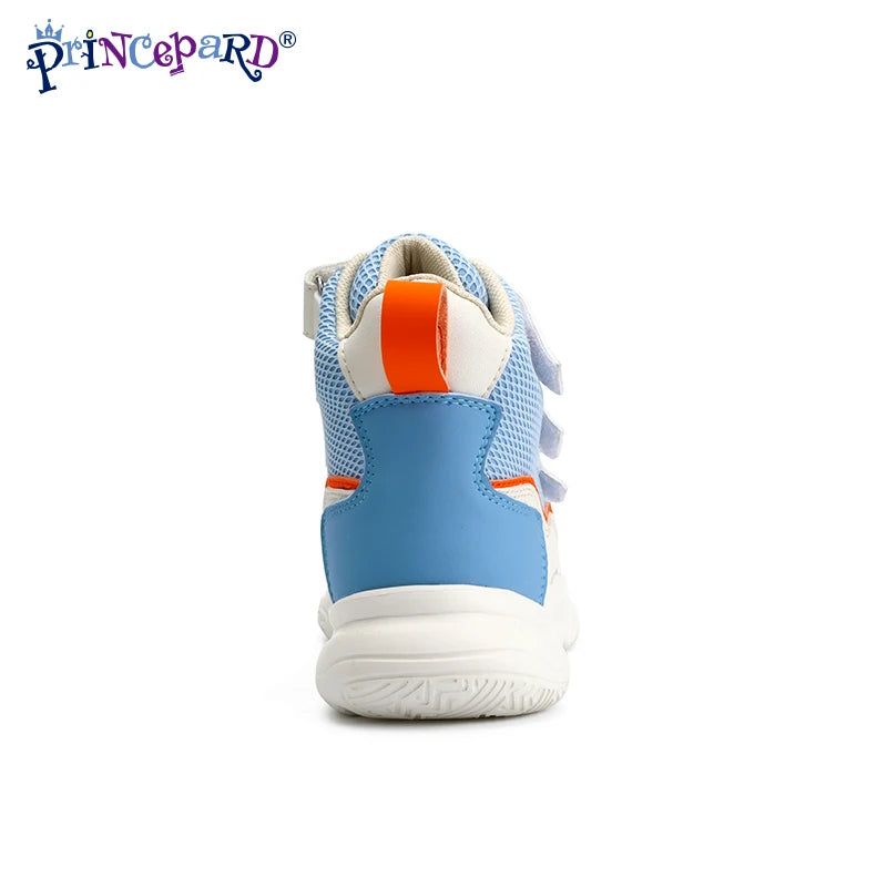 Orthopedic Shoes for Kids Boys School Sports Sneakers with Arch Support Corrective Insoles High Back Breathable Black Trainers