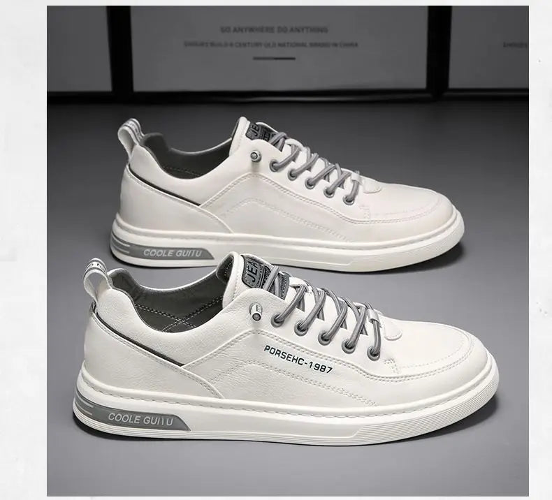 New Shoes for Men  Comfortable Flat Men's Casual Shoes Outdoor Wild Men's Sneakers High End Fashion One Pedal Dress Shoes Male