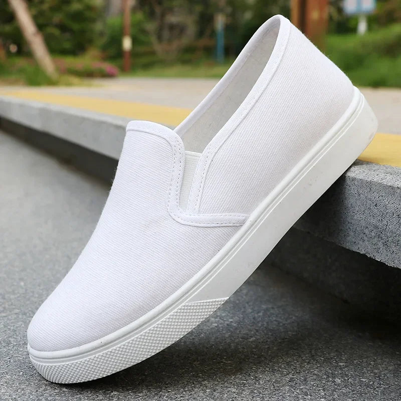 Women's Shoes Summer Breathable Traditional Cloth Shoes Non Slip White Free Shipping