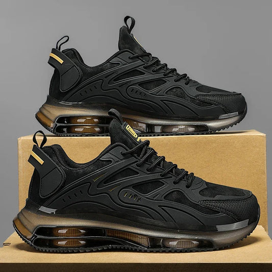 Men Shoes 2025 Casual Walk Air Cushion Marathon Breathable Lightweight Women's Comfortable Athletic Nonskid Sneakers