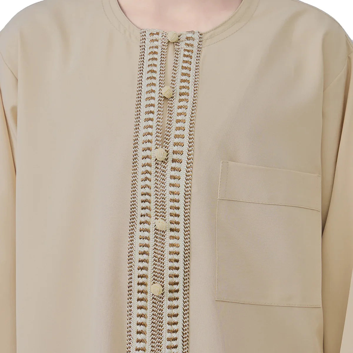 Muslim Boys Robe Gown Saudi Djellaba Pocket Arabia Abaya Kaftan Jubba Thobe Islam Eid Ramadan Djellaba Morocco Caftan Abayas