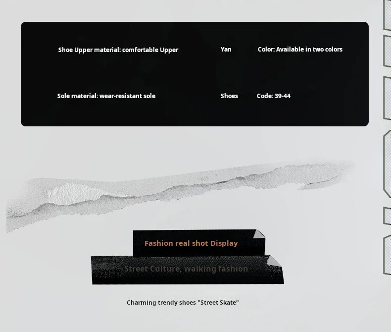 Simple Men's Classic Original Platform Designer Shoes New Men's Fashion Outdoor Sports Sneakers Street Casual Skateboard Shoes