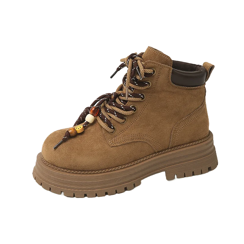 Thick-soled boots, Mallard work boots, versatile casual stylish ankle boots, MD-3