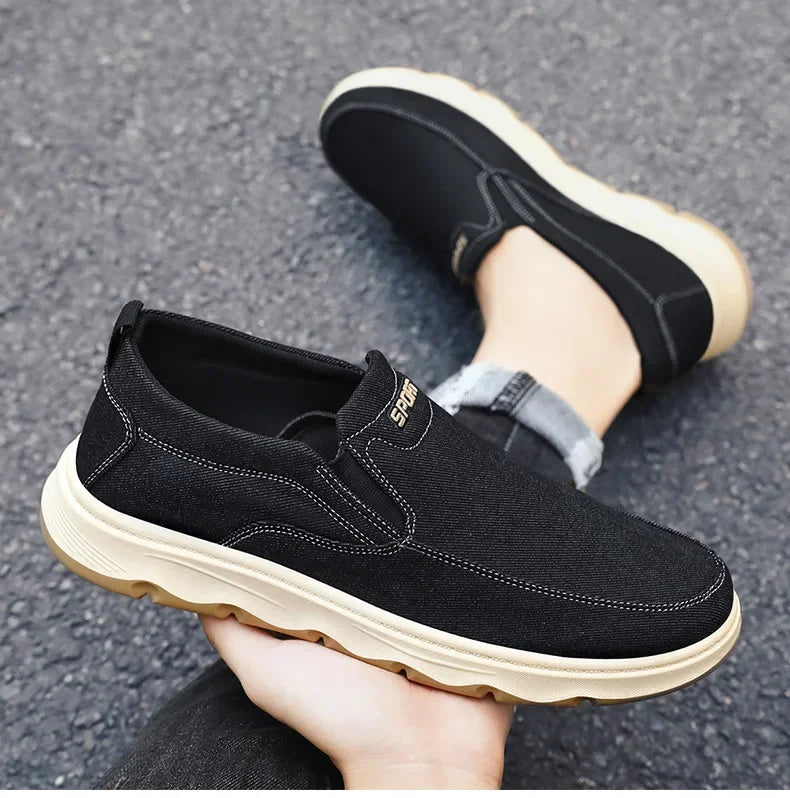 Shoes for men, 2025 autumn new single shoes, British style bean shoes, dad shoes, one foot casual shoes