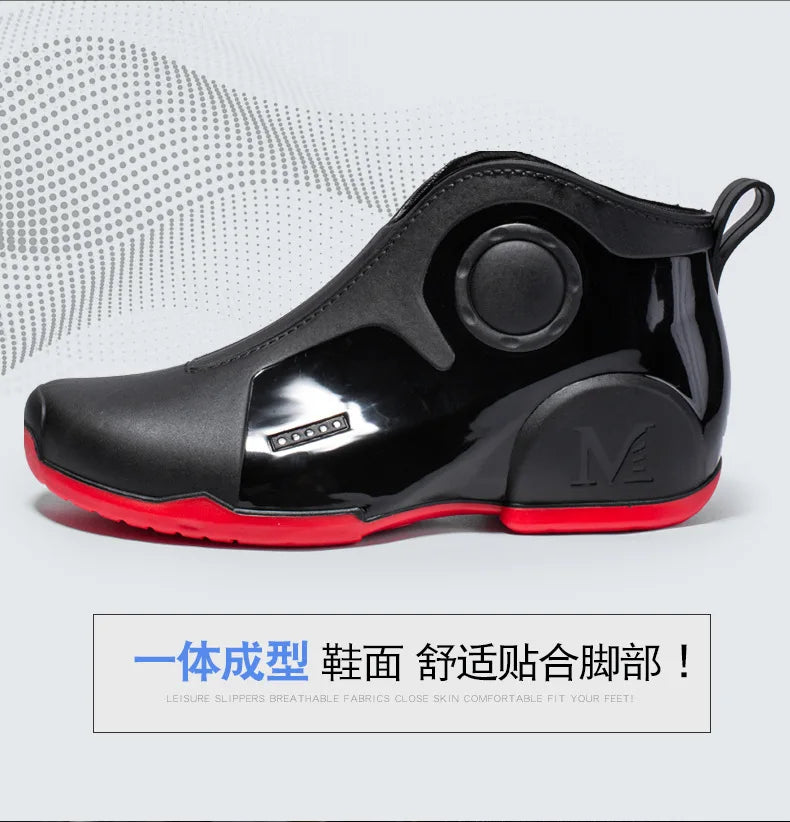 Motorcycle Boots Men Waterproof Riding Off-road Reflective Breathable Comfortable High Quality Wear-resistant Fishing Water Shoe