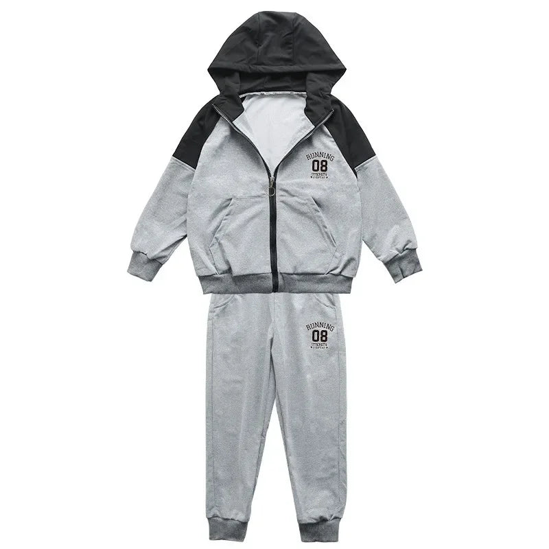 Boys Spring/autumn 2024 New Arrival Fashionable Baby Trendy Brand 2-piece Set Cool Kids Clothes For Little Ones