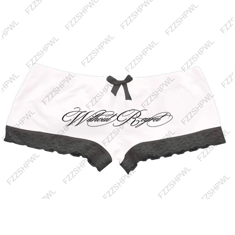 Y2K Shorts Grunge Goth Hip Hop Harajuku Letter Print Vintage Hot pants Streetwear High street Chic Casual Cleanfit Y2k Panties