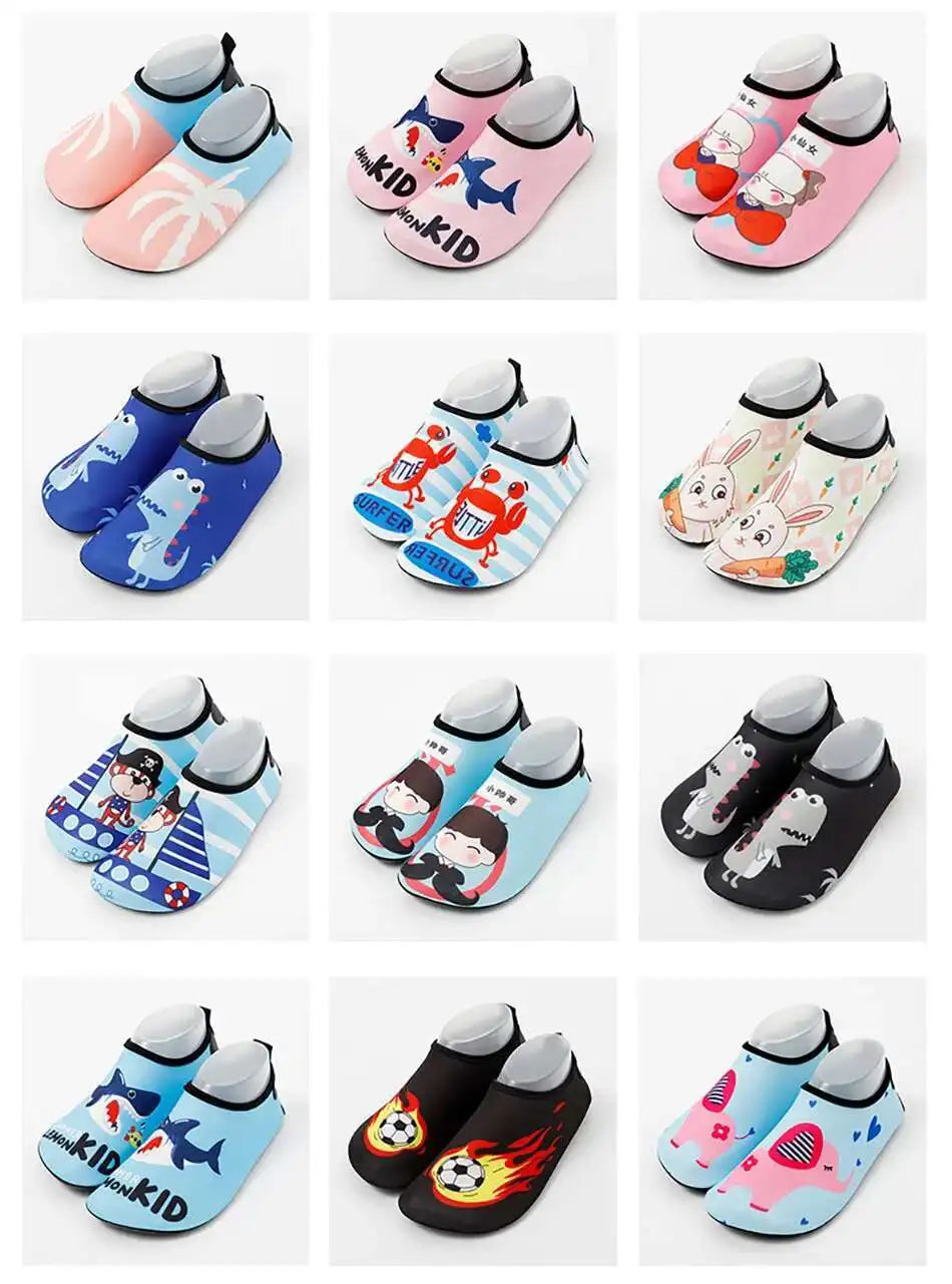 Kids Shoes Baby Outdoor Barefoot Beach Shoes Boys Girls Swim Quick-Dry Slip on Flats Children Water Sport Socks Slipper