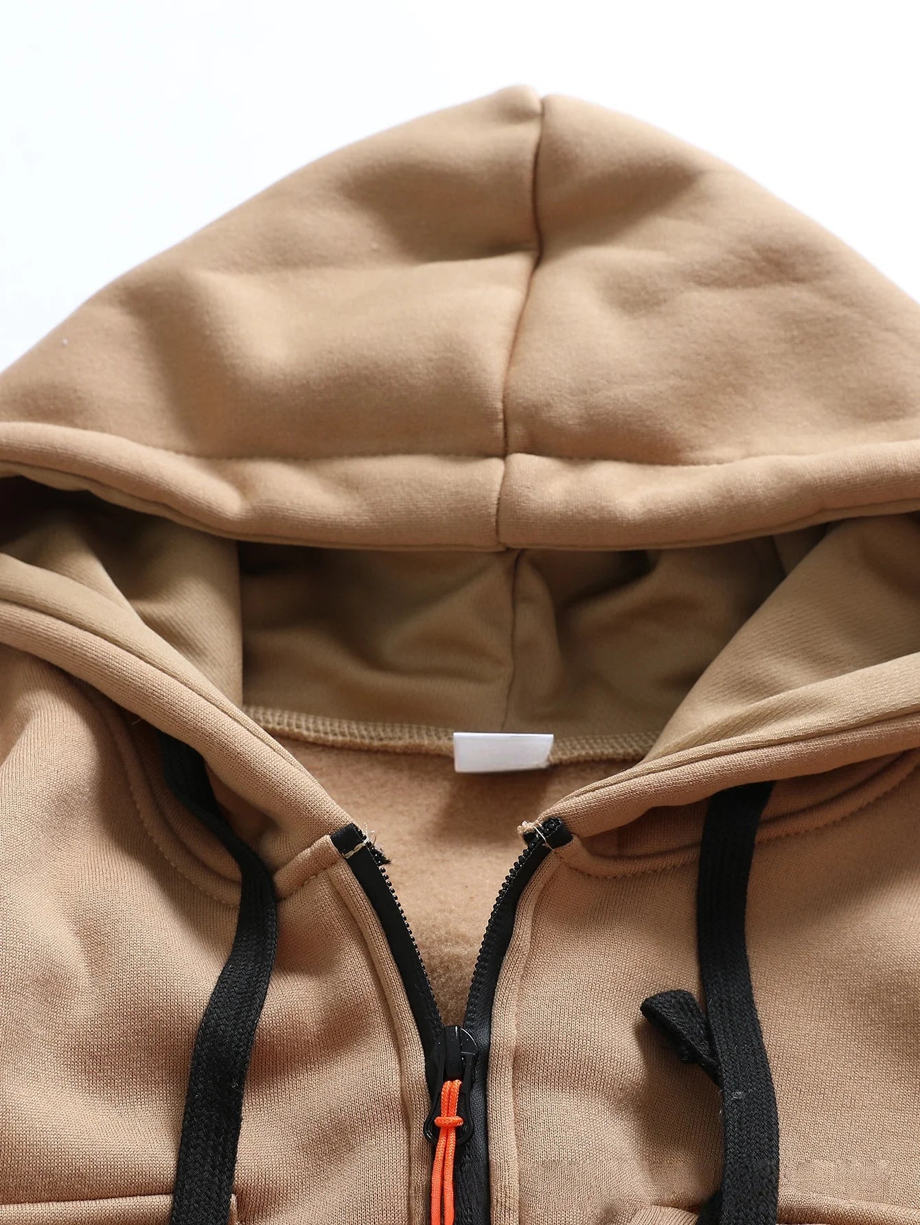 Men's Fashion Hoodie 2025 Spring Autumn Casual Sporty Style Trendy Embossed Design with Pocket Versatile Hooded Sweatshirt