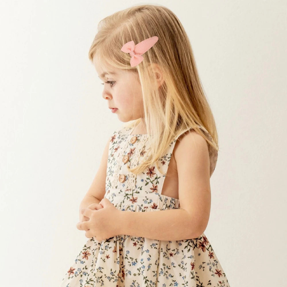 Kids Dresses for Girls Floral Flying Sleeves Casual Dresses Summer Ruffles Sweet Casual Daily Dress Toddler Casual Flower Dress