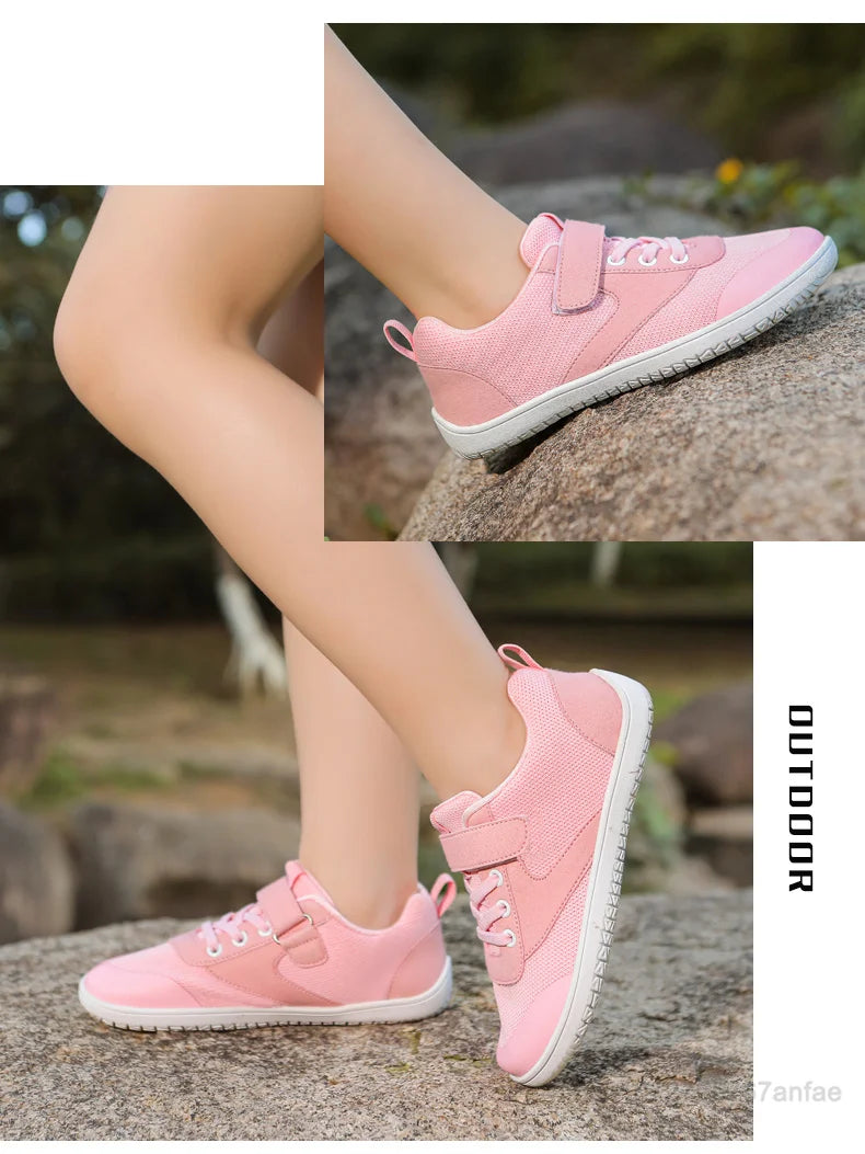 New Boys Girls Sneakers Kids Wide Barefoot Shoes  Naturally Splay Shoes Toddler Little Big Kid