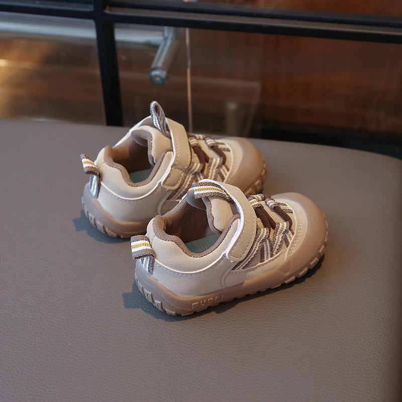 Baby Girls Casual Shoes Outdoor Children Sneakers Non-slip Soft Sole Toddler Kids Shoes Autumn Winter Comfortable Infant Shoes