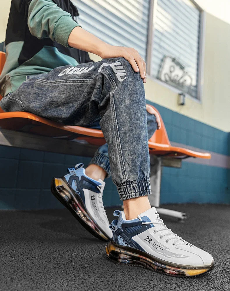 2025 Men Sneaker Shoes Casual Sports Basketball Shoes for Men High Top Male Running Shoe Walking Style Shoes Fashion Footwear