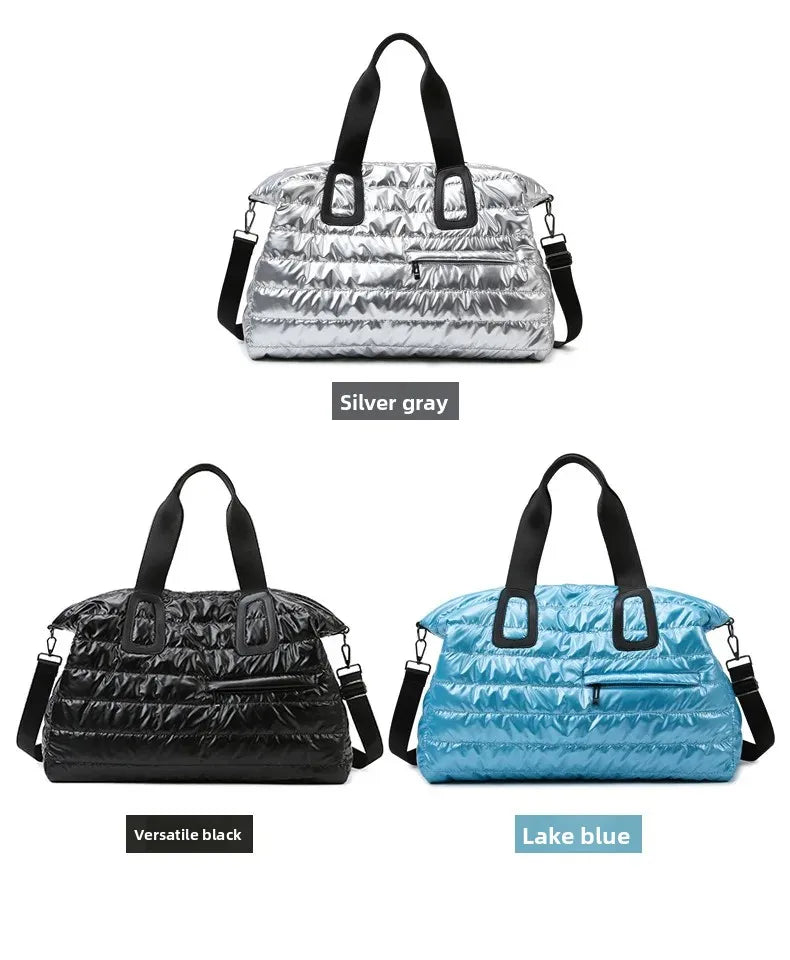 Large Capacity Fashion Short Trip Travel Bag Wet And Dry Separation Sports Waterproof Yoga Fitness Single Shoulder Luggage Bag