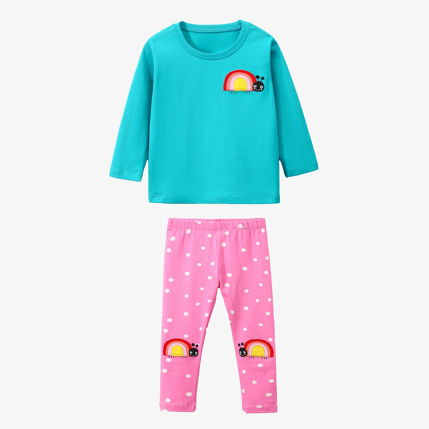 Little maven Children's Clothing Set Toddler Girls 2025 Autumn Spring Cartoon Bowknot Outfits for Kids Clothes Top+Pant Sets