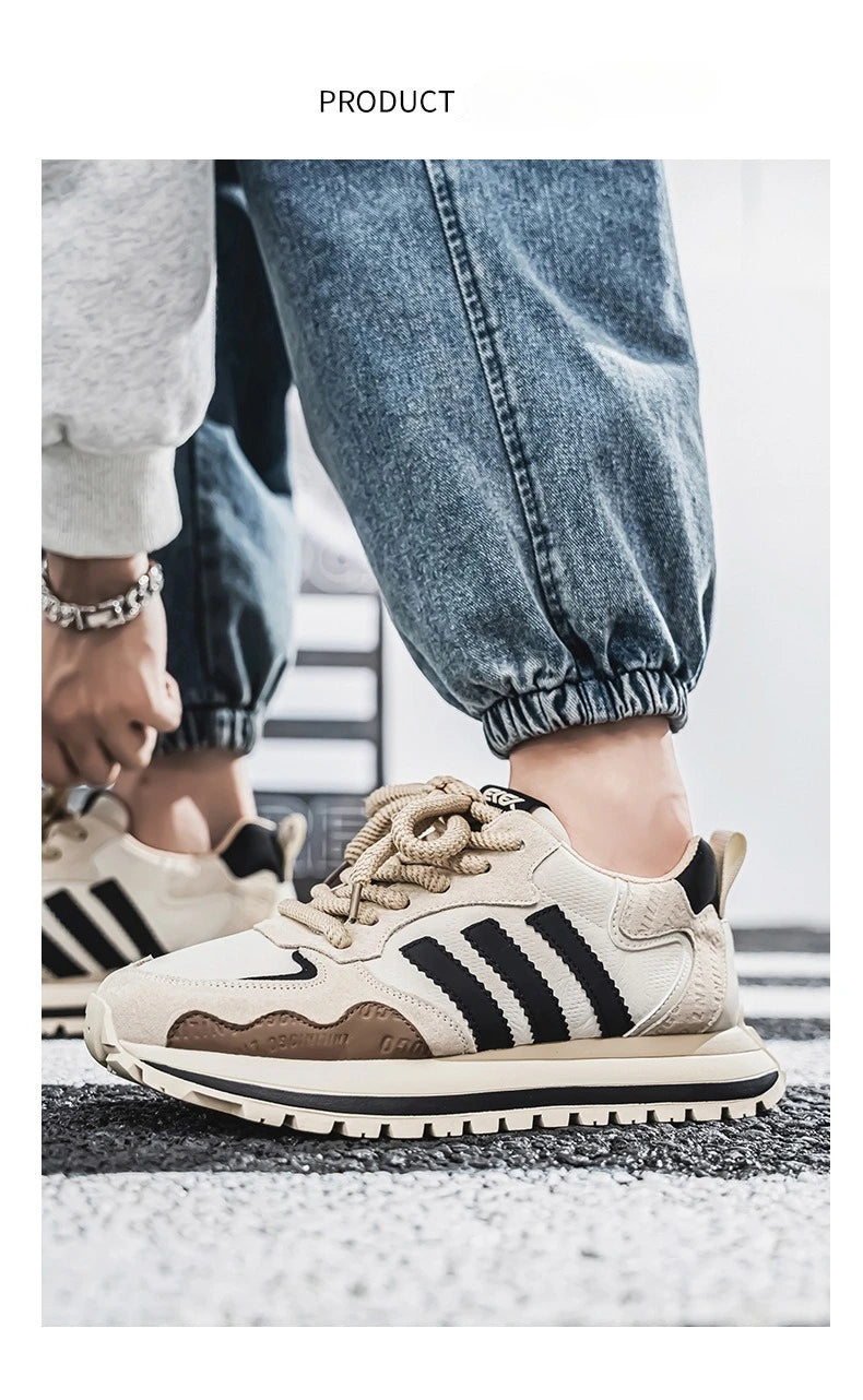 Men's Casual Shoes Men's Trendy Sneakers 2025 New Fashionable and Lightweight Mens Shoes, Versatile Men's Casual Sports Shoe