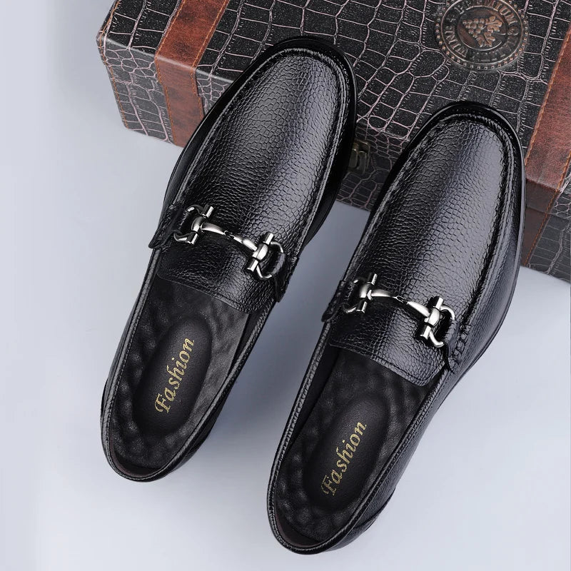 British Style Men's Casual Loafers Fashionable Retro Slip-On Driving Shoes Spring Summer Korean Version Bean Bean Shoes for Men