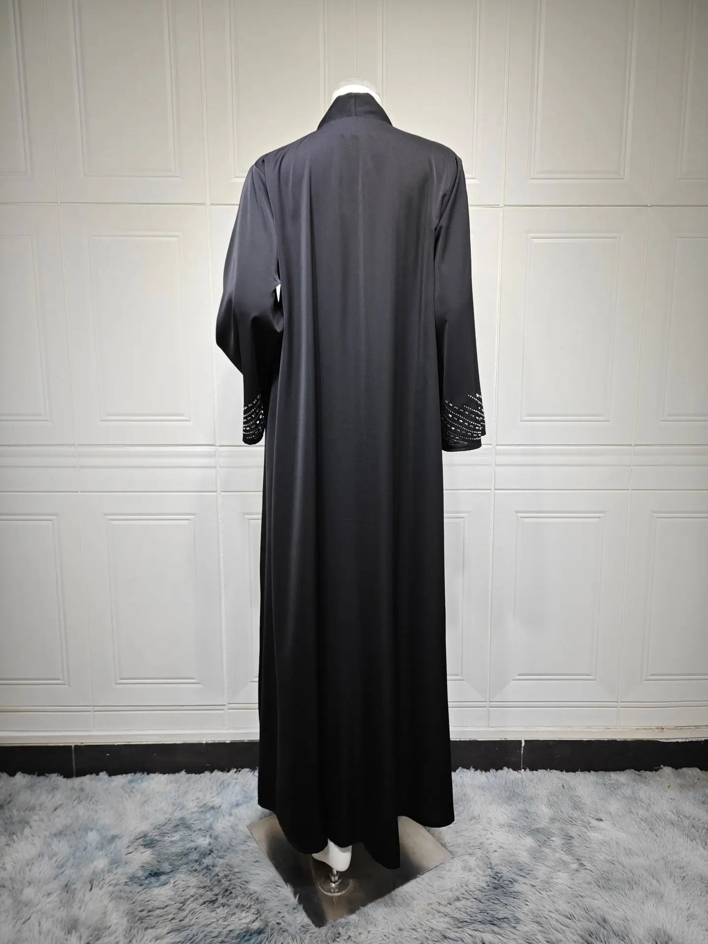 Eid Djellaba Modest Muslim Dress Women Dubai Abaya Kimono Cardigan Islam Clothing Kebaya Jalabiya Kaftan Femme Musulmane Vestido