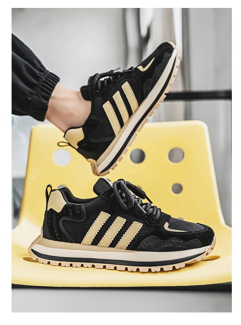 Men's Casual Shoes Men's Trendy Sneakers 2025 New Fashionable and Lightweight Mens Shoes, Versatile Men's Casual Sports Shoe
