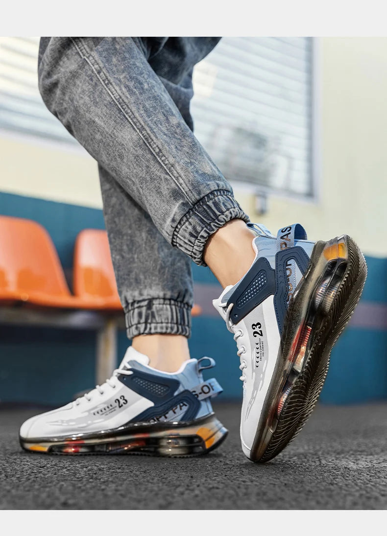 2025 Men Sneaker Shoes Casual Sports Basketball Shoes for Men High Top Male Running Shoe Walking Style Shoes Fashion Footwear