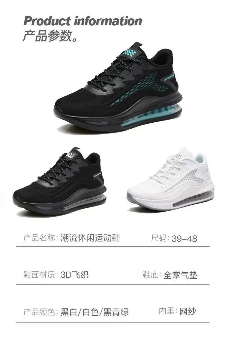 Men's Sneakers 2025 Fashion Non-slip Shock-absorbing Sports Running Shoes Man Lightweight Breathable Training Shoes Tennis Shoes