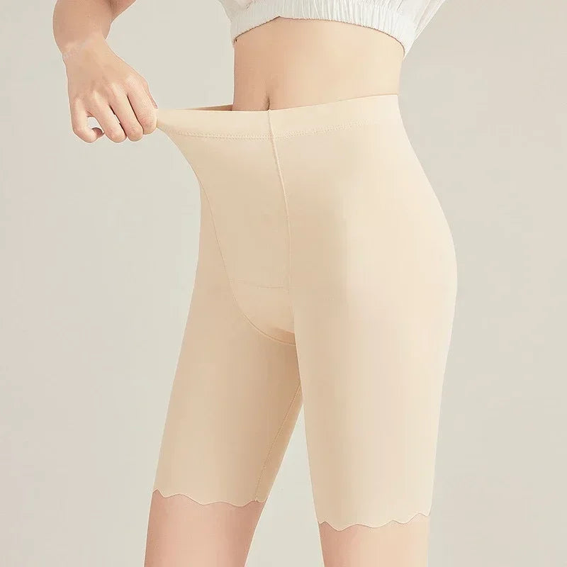 Women Breathable Anti Chafing Slip Shorts for Under Dress Underwear Safety Pant Elasticity Women Safety Panty Femalie Shorts